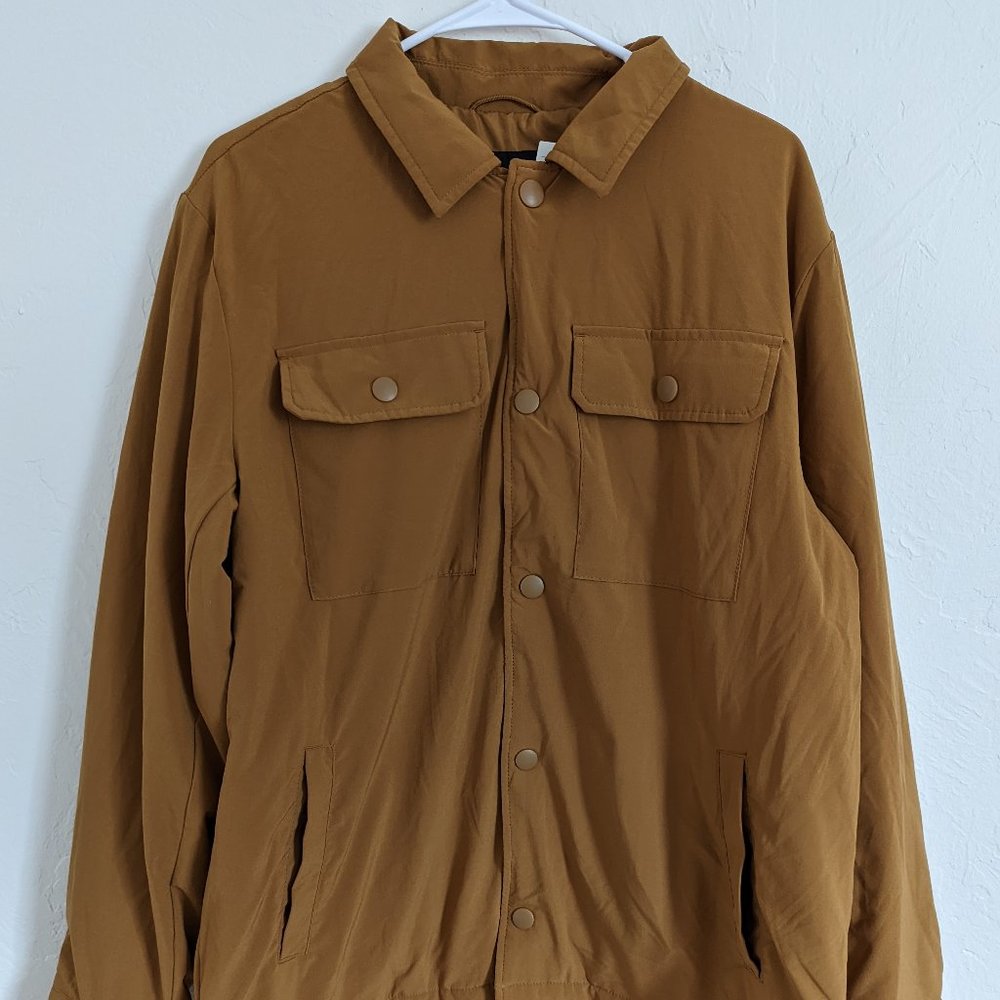NWT Unisex All In Motion Brown Lightweight Insulated Jacket Large